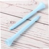 Outanaya 100pcs Long-Lasting Yards Tees Wooden Golf Tees Reduces Friction