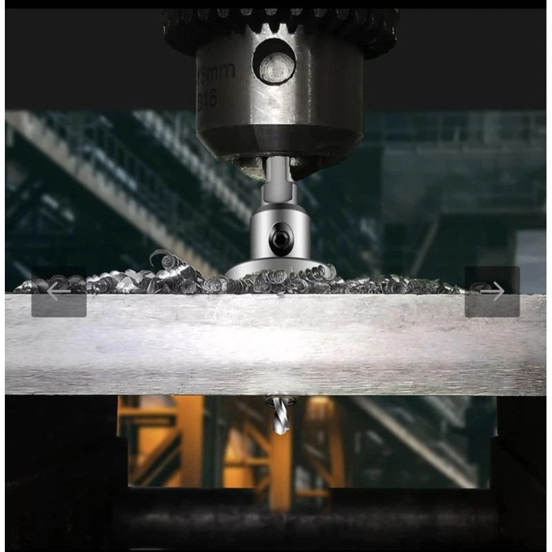 Meccion TCT Carbide Hole Saw Drill Bit 100mm 3-15-16" Heavy