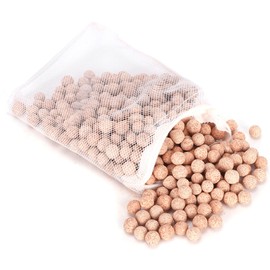 Vvikizy Ceramic Bio Balls, Aquarium Bio Balls, Bio Filtered Ceramic Balls,Fish Hollow Filter Quartz Ball Filter Sphere for Fish Aquarium Filtration