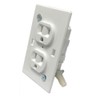 US Hardware E-162C Ush Conventional Duplex Receptacle Rv, 2-7/16" x