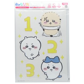 Chara Pita Chiikawa 123 Iron on Print Sheet 6 CK-A-202307-a41 A4 Size 8.3 x 11.7 inches (210 x 297 mm) Special Heat Transfer Sheet