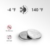Tenergy CR1216 3V Lithium Button Cell Battery, for Watches, Mini