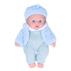 8 Inch Light SkinTone Baby Simulation Doll Play House Fashion Reborn Baby Doll Toys(Q8G-001 )