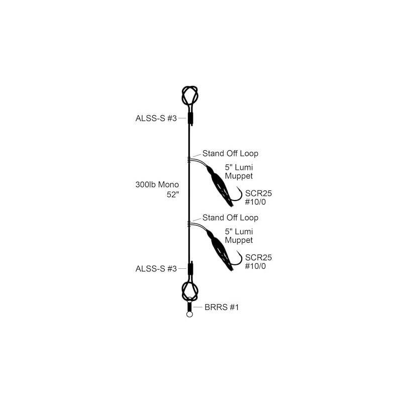 Cox & Rawle Fish Locker Signature 2 Hook Wrecking Rig