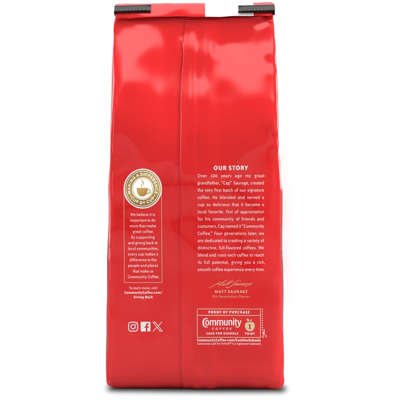 Community Coffee First Light Blend, 12 Ounces Light Roast Ground
