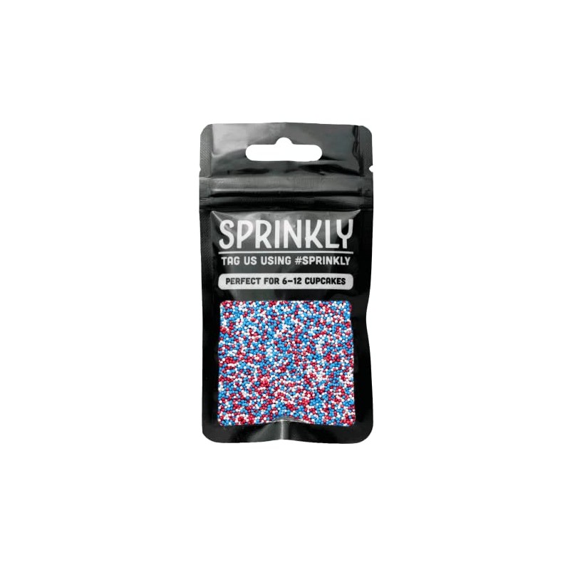 SPRINKLY - Matt 100's & 1000's - Red, White &