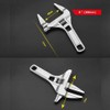 F Season 6-68mm Adjustable Ultra-Thin Shifting Spanner, Multifunctional Wrench for
