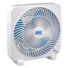 Seasons Comfort 9 Inch Tabletop Box Fan, 3 Speeds, Quiet