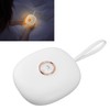 Digital Alarm Clock Portable LED Rechargeable 1200MAH Kid Lock Three