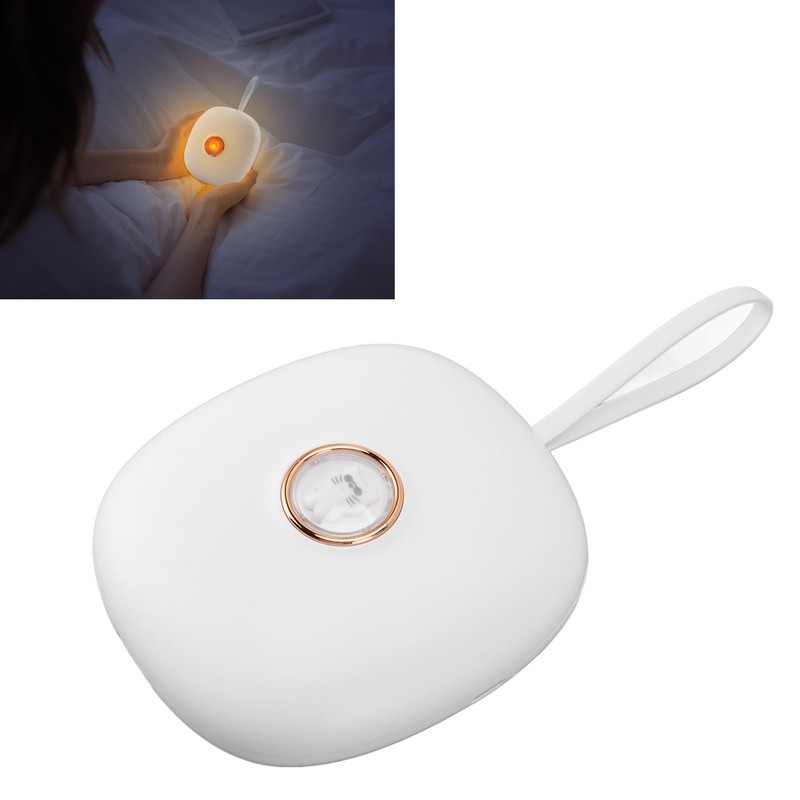 Digital Alarm Clock Portable LED Rechargeable 1200MAH Kid Lock Three