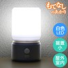 エルパ (ELPA) もてなしライト・据置(小) LEDライト 間接照明 ナイトライト 電池式 防水 HLH-1201(DB)