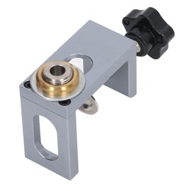 Oumefar Woodworking Drilling Locator Tool Kit, Aluminum Alloy Installation Tool 8/10/12mm Hole for Bed Cabinet Screws, Cabinet Door Positioning Tool