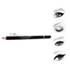 3‑Pack Black Eyebrow & Eyeliner Pencils with Sharpener – Waterproof,