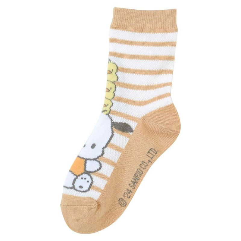 Sanrio 456357 Sanrio Kids Socks, Set of 3 Socks, 6.3