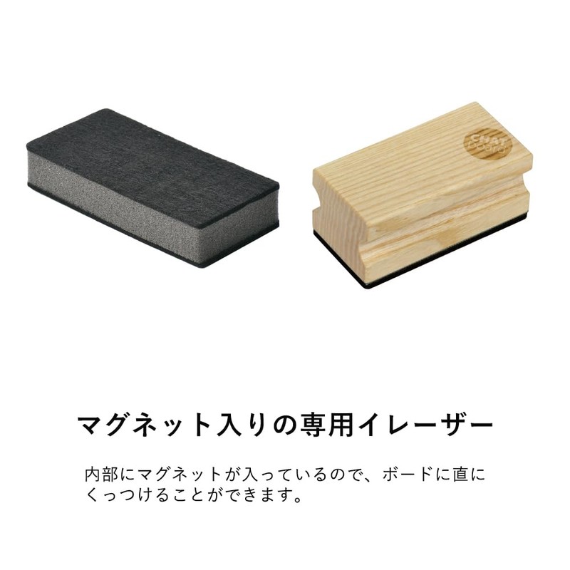 Plus Garage Chatboard Original Eraser Wood Grain 437005