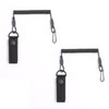 2Pcs Quick Rebound Secure Spring Lanyard Anti-Lost Spiral Spring Coil