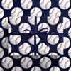 RUSPEPA Baseball Wrapping Paper Roll for Boys, Mini Roll, Classic
