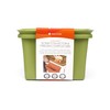 Full Circle Happy Scrap Collector and Freezer Compost Bin, Green