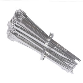 ZFYOUNG 100 Metal Truck Shipping Seals - Trailer and Container Security Seals, Tamper Evident, Steel, Numbered Sequentially (100 Pack)