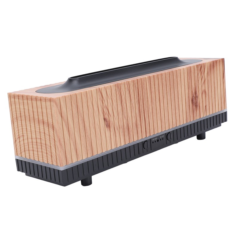 Flame Aroma Diffuser 200ml Woodgrain Model Nano Atomized Humidification Flame