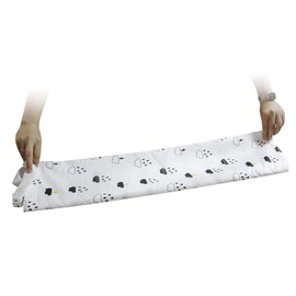 KOMBIUDA Mom-Breast Pads Breastfeeding Nursing Cover Nursing Cover Scarf for Stroller Car Seat Stretchy Shawl Protects from White