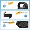 FLUENTPOWER Automatic Pool Cover Pump, 3/4 HP 3300GPH Submersible Water
