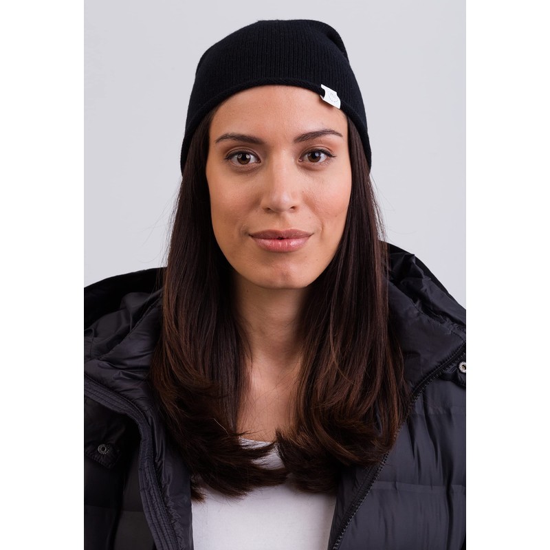 Cash-Mere.CH 100% Cashmere Beanie Hat, Knitted Hat for Women and