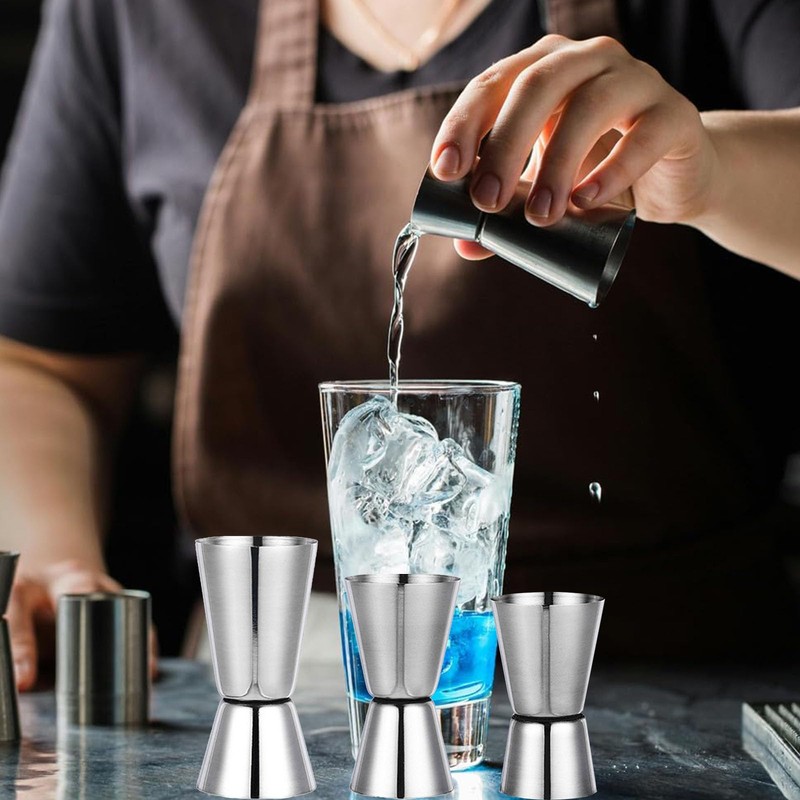 Cocktail Jigger, Cocktail Measuring Cup, Double Cocktail Measuring Cup, Stainless