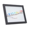 Photo Frame Black Decorative Rugged Multifunctional Sea Glass Birds Picture