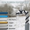 SnulyHeet Electric Heat Cable for Roofs and Gutters with Clips