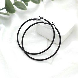 Hot Pink hoop earrings for women Classic Fashion Round Circle Huggie Hypoallergenic Earrings Minimalist Hooped Gifts