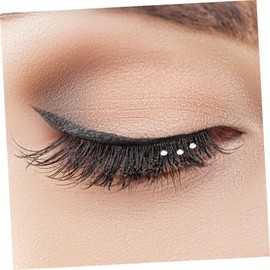 Ipetboom 2pcs Stage Fake Eyelashes Accents Reusable Dramatic Lashes for Parties and Events Natural Look Easy to Apply for Women