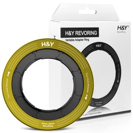 H&Y Step Up Rings for Filters Adapter Variable Step Up Ring Lens Filter Adapter Rings Stepping Up Ring 67-82mm to 82mm Yellow