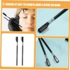 TOVINANNA 2pcs Eyelash Comb Tool Sturdy Steel Needle Lash Brush