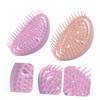 Outanaya 2Pcs Hair Styling Massage Comb Comfortable Scalp Massager for