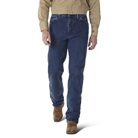 Wrangler Men's FR Flame Resistant Original Fit Jean Stonewash 31W x 36L
