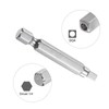 sourcing map SQ4 Square Screwdriver Bit 1/4" Hex Shank 2"