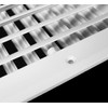 HVAC Premium 14"w X 6"h 1-Way Air Vent Adjustable Aluminum