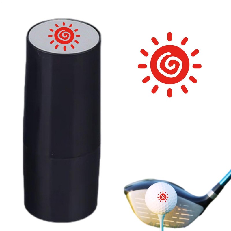 Ball Marker Stamp,Ball Stamper - Compact Stencil Easy Identify Ink