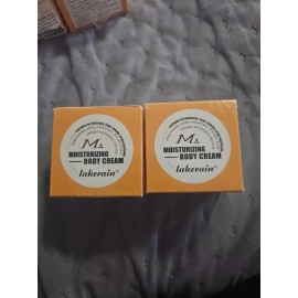 Lakerain NEW SEALED LOT OF 2 Moisturizing Body Bum Cream by Lakerain 80ml EXP 10/2026