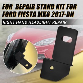 JERICMOTO Right Hand Headlight Repair Fix Kit for Ford Fiesta MK8 2017-RH, Headlight Bracket Tab Repair Kit for Broken Bracket