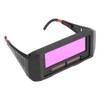 Solar Auto Darkening Welding Goggles, Arc Welding Glasses for Welder,