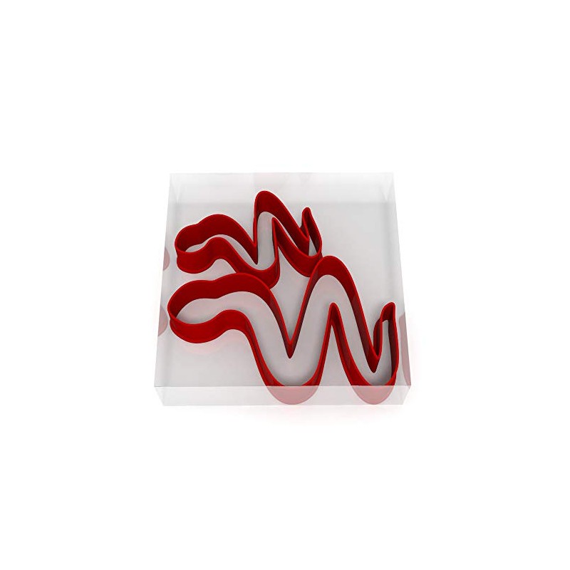 Snake Set of 2 Value Cookie/Fondant Cutters Pair 5CM +