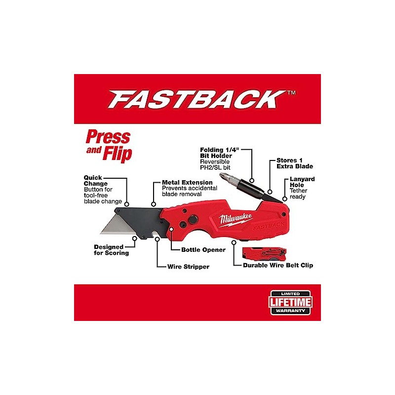 FASTBACK UTIILY KNF 6IN1