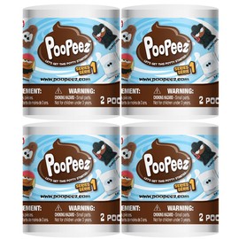 Poopeez Series 1 Capsules (4 Pack) Squishy Collectible Toy