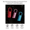 MQ-1017 Smart Fingerprint Padlock Waterproof Biometric Lock Portable Keyless Security