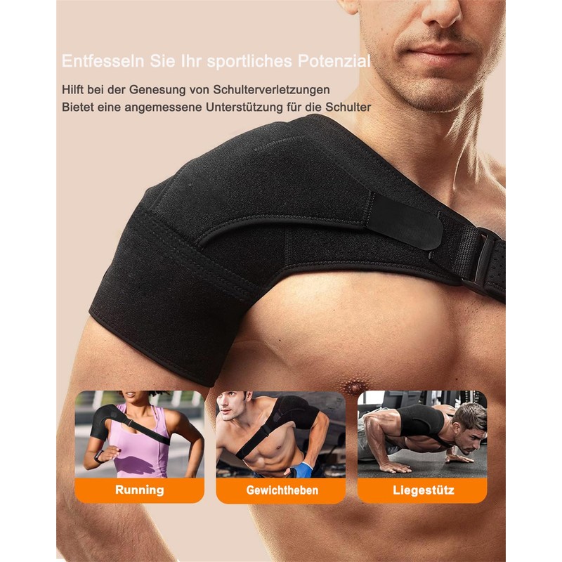 Shoulder Brace Shoulder Protection Shoulder Strap Adjustable Shoulder Support Breathable