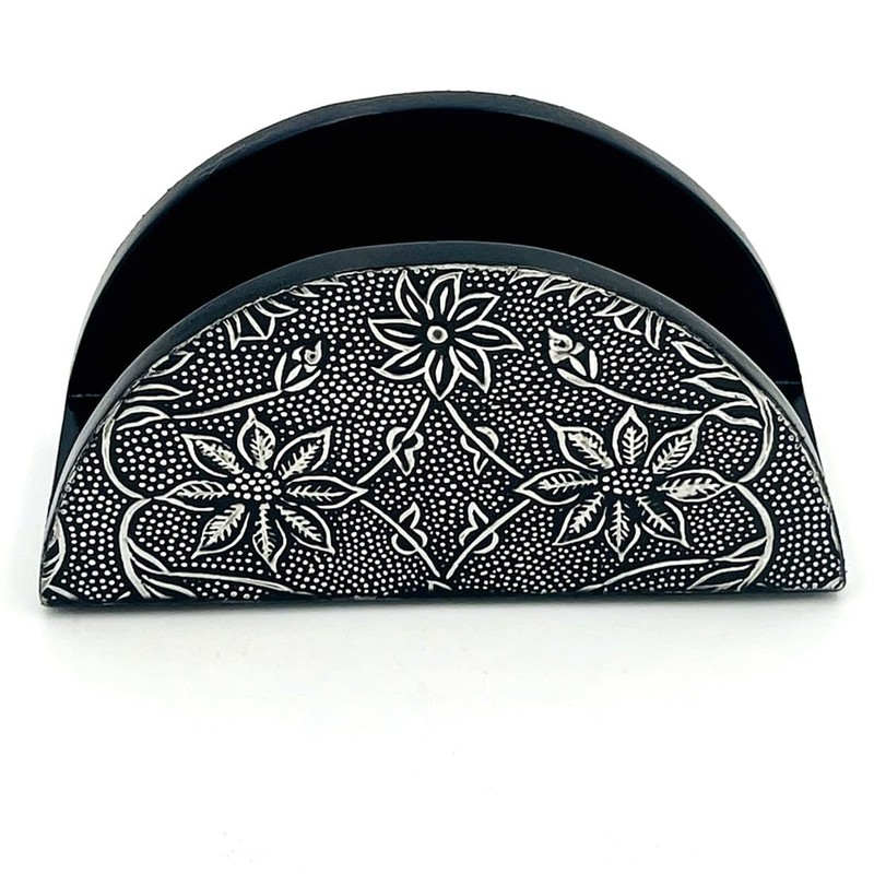 Zyntix Wooden Napkin Holder - Elegant Napkin Holder for Table