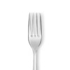 Alessi 5180/2 Design Table Fork, Stainless Steel, White