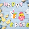 12 Pack Easter Day Sticky Note,Cute Cartoon Egg Rabbit Bunny